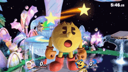 Pacman World Light-Headed Pacman GIF