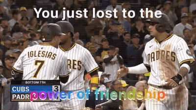 Padres Vs Cubs Baseball Game GIF