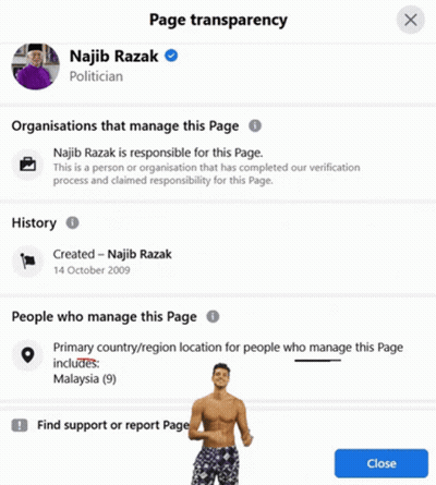 Page Transparency For Najib Razak GIF