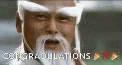 Pai Mei Congratulations GIF