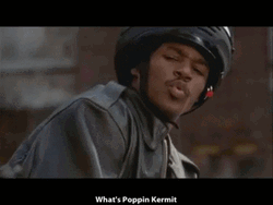 Paid In Full What's Poppin Kermit GIF
