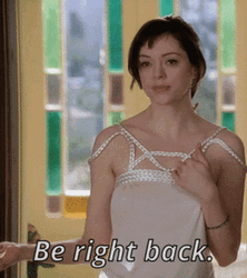 Paige Matthews Be Right Back GIF
