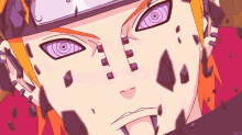 Pain Black White Naruto Rinnegan GIF
