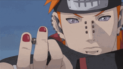 Pain Naruto Battle With Kakashi GIF