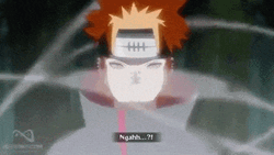 Pain Naruto Causing Wide Explosion GIF