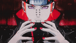 Pain Naruto Doing Hand Seal GIF