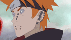 Pain Naruto Getting Punched GIF