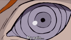 Pain Naruto Pouring His Strength GIF