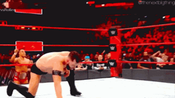 Painful Curb Stomp Seth Rollins GIF