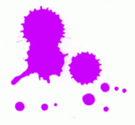 Paint Drop Flashing Colors GIF