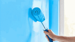 Paint Palette Card Colored Cans  GIF