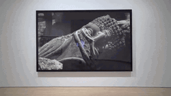 Painting Zooming In Museum GIF