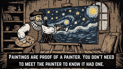 Paintings Are Proof Of A Painter GIF