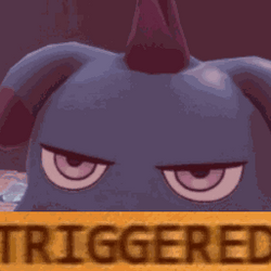 Pal World Triggered Meme GIF