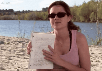 Pam Beasley Long List GIF
