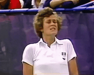 Pam Shriver Sigh You Played Yourself GIF
