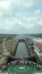 Panama Canal Visited By Tourists