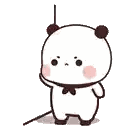 Panda Bear Giving Thumbs Up Sticker