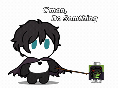 Panda Bear Holding Stick Saying C Mon Do Somthing GIF