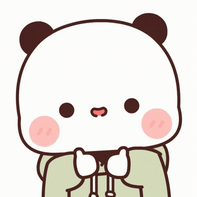 Panda Bear Wearing Hoodie GIF