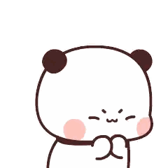 Panda Bear With Chinese Writing Sticker