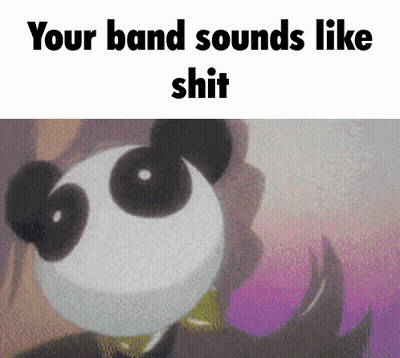 Panda Bear Your Band Sounds Like Shit GIF