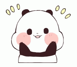 Panda Cute Animated GIF
