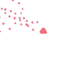Panda Holding Pink Heart And Star Sticker