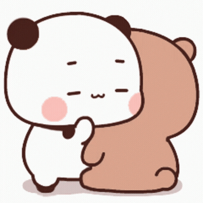 Panda Hugging Bear GIF