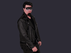 Panda Man Says Sup GIF