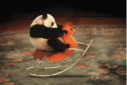 Panda Play Rocking Horse