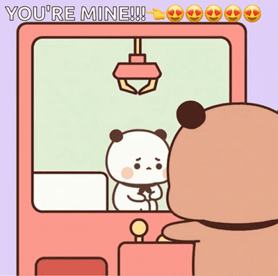 Panda Playing Game Saying You Re Mine GIF
