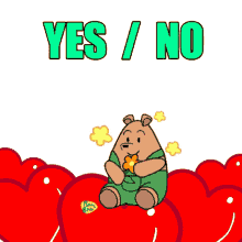 Panda Trying To Choose Between Yes No GIF