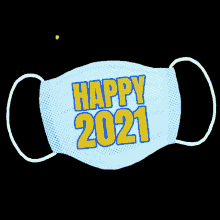 Pandemic Covid 19 Celebration Happy 2021  GIF