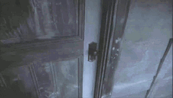 Panic Room Enter Black And White GIF