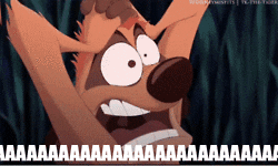 Panic Screaming Timon Pumba Lion King GIF