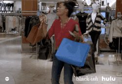 Panic Shopping Blackish Tracee Ellis Ross GIF