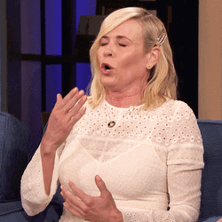 Panick Woman Deep Breathing GIF