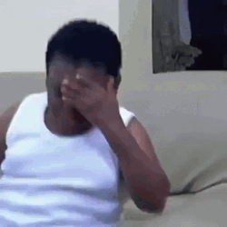 Panicking Kid Frustrated Reaction  GIF