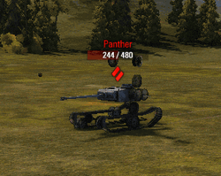 Panther Tank In World Of Tank Blitz GIF