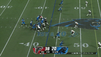 Panthers Vs Falcons Football Game GIF