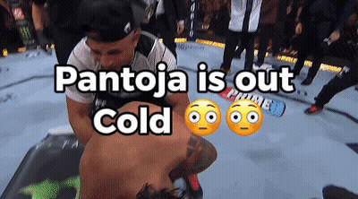 Pantoja Is Out Cold Fighter GIF