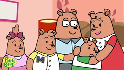 Pants Bear Family Big Hugs GIF