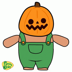 Pants Bear Joined Pumpkin Dance GIF
