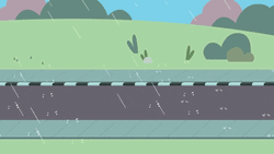 Pants Bear Walking In Monsoon Rain GIF