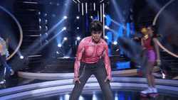 Pants Strip Tease Robbie Williams GIF