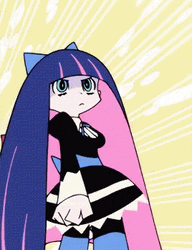 Panty And Stocking Angry Walking GIF