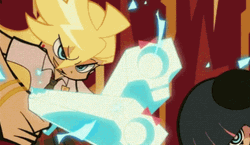 Panty And Stocking Ready To Fight GIF
