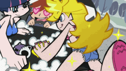 Panty And Stocking Wash Car GIF