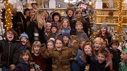 Papa Elf Getting Excited With The Kids GIF